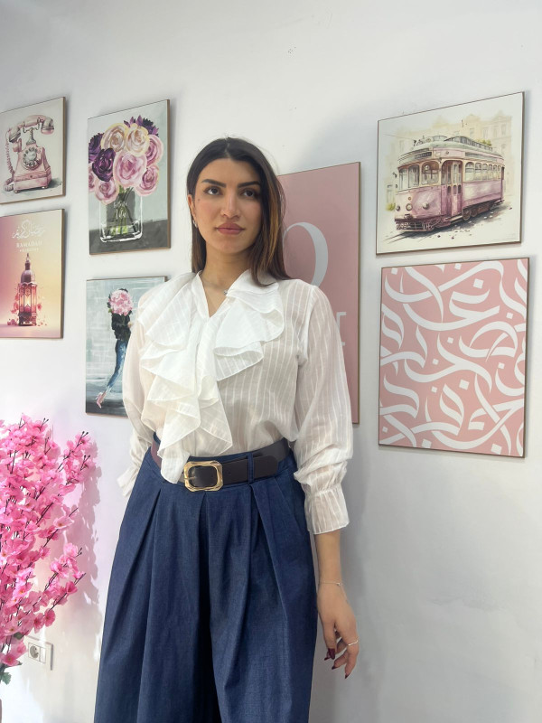 Chemise en viscose italienne