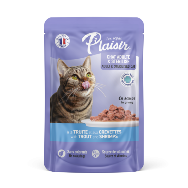 POCHON PLAISIR CREVETTE/TRUITE 100G