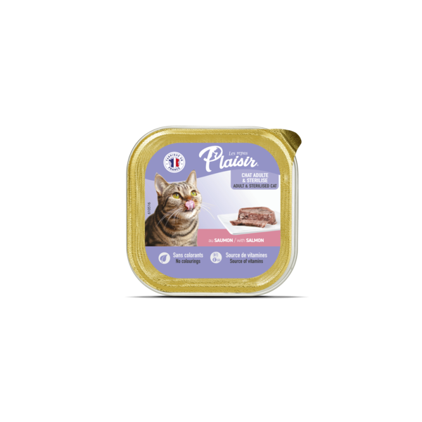 BARQUETTE PLAISIR PATE SAUMON 100GR