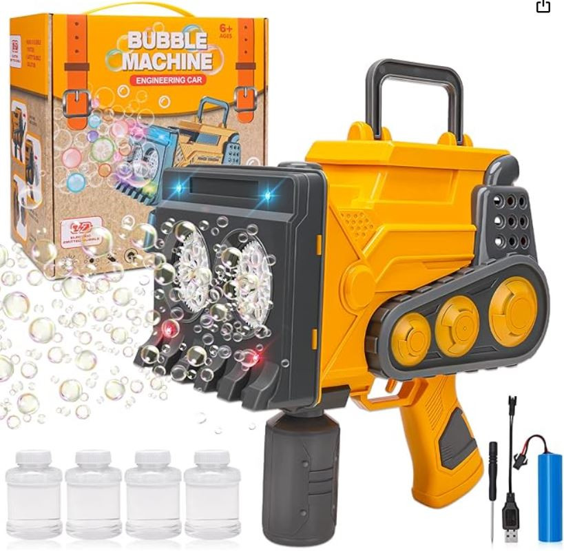 bubble machine gun